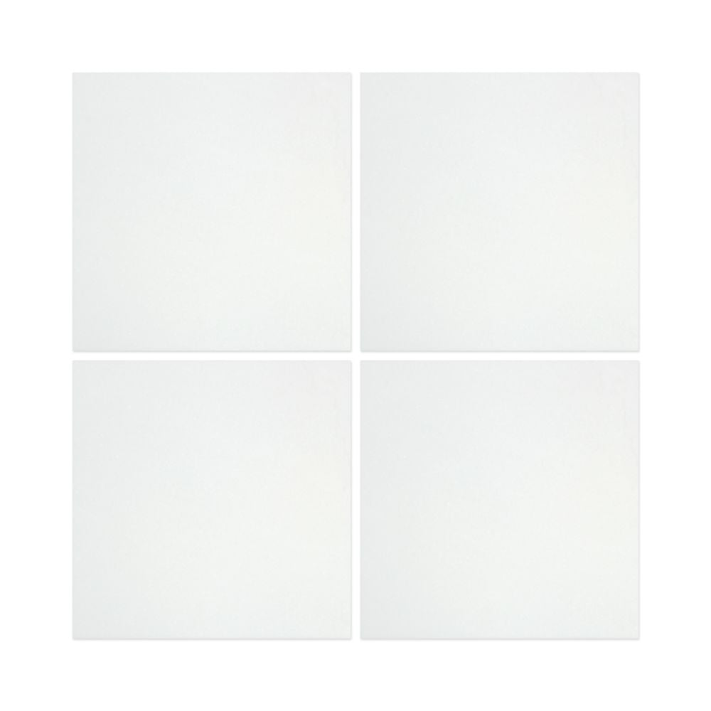 12 x 12 Honed Thassos White Marble Tile