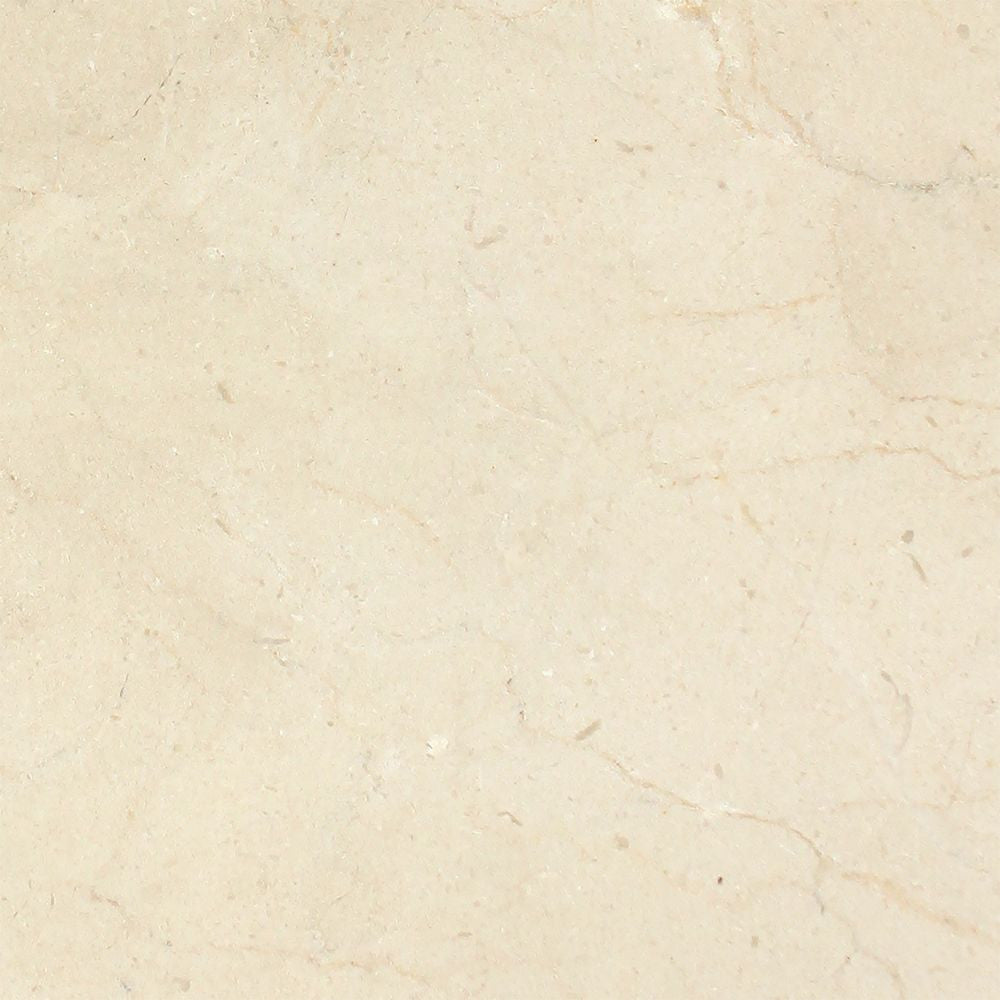 12 x 12 Polished Crema Marfil Marble Tile