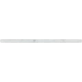 1/2 x 12 Polished Oriental White Marble Pencil Liner