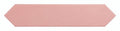 Arrow Blush Pink Ceramic Tile surface