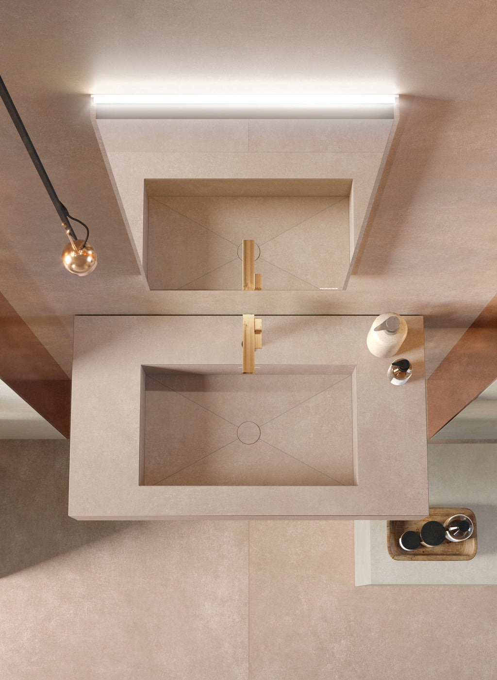 Glocal Slight Porcelain Tile bathroom wall