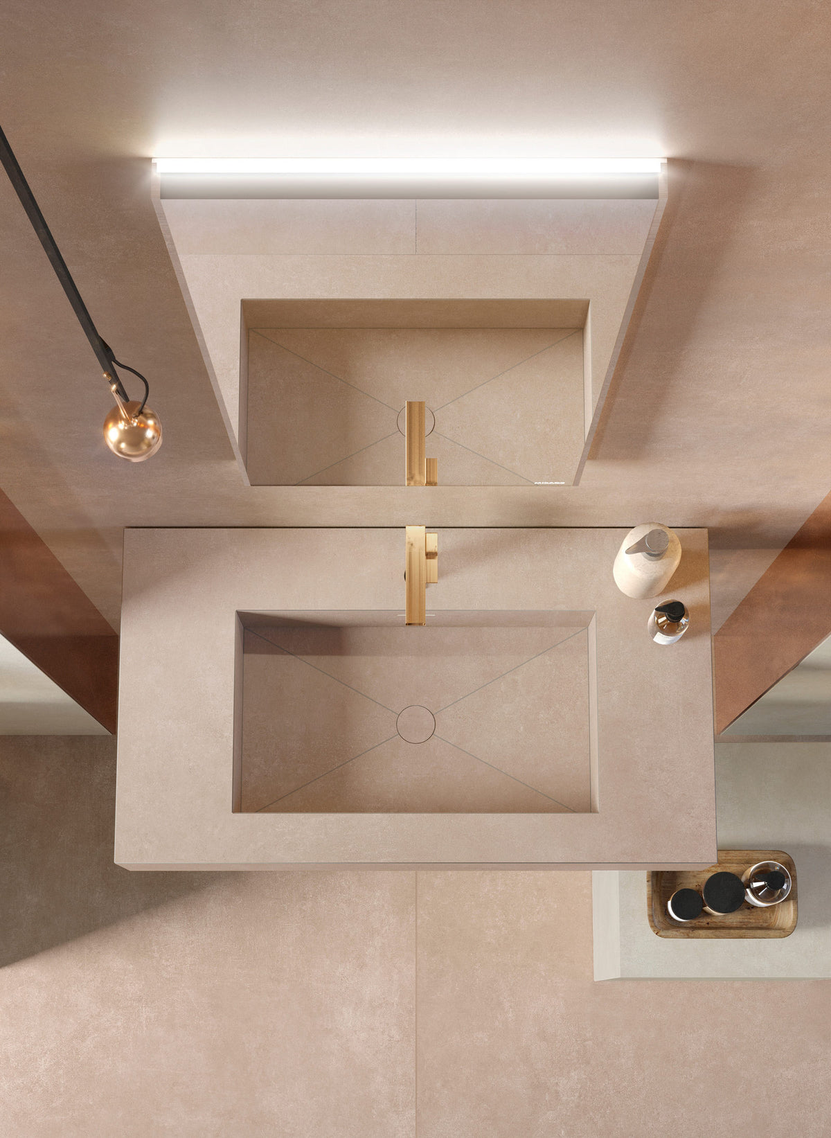 Glocal Slight Porcelain Tile bathroom wall