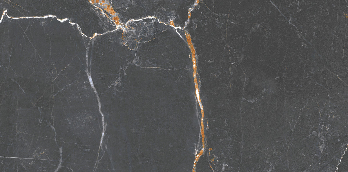 Port Noir Black Porcelain Tile