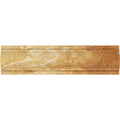 3 x 12 Honed Gold Travertine Arch Molding