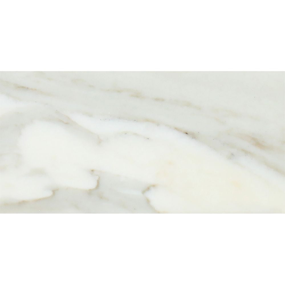 3 x 6 Polished Calacatta Gold Marble Tile