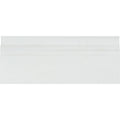 4 3/4 x 12 Honed Thassos White Marble Baseboard Trim