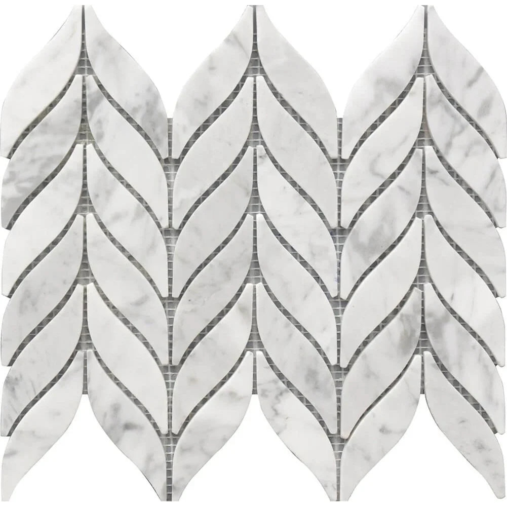 Rockart Spike Marble Mosaic Tile