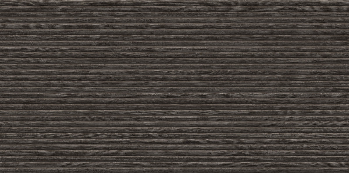 Wabi Black Porcelain Tile – 24x48 Line wall tile