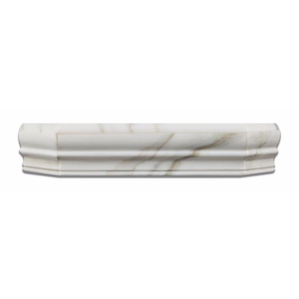 Calacatta Gold Marble Shower Corner Shelf - Polished