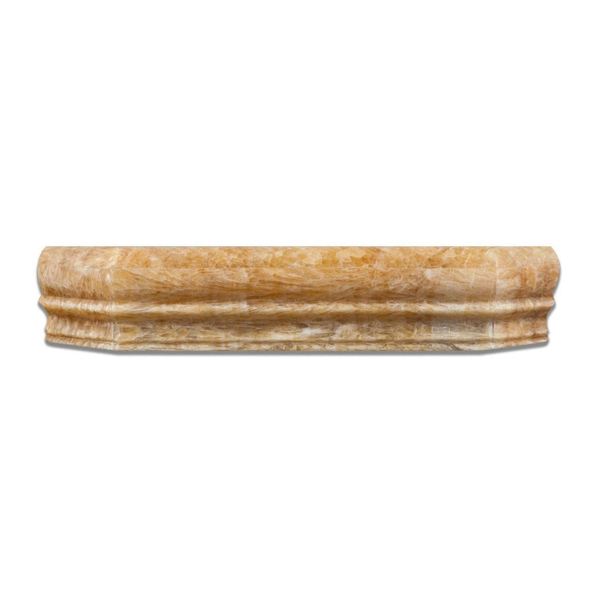 Honey Onyx Shower Corner Shelf - Polished