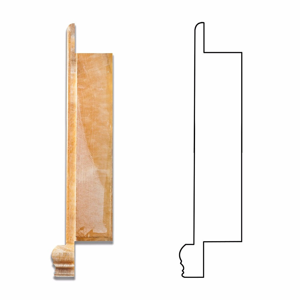 Honey Onyx Shower Niche Polished - Large