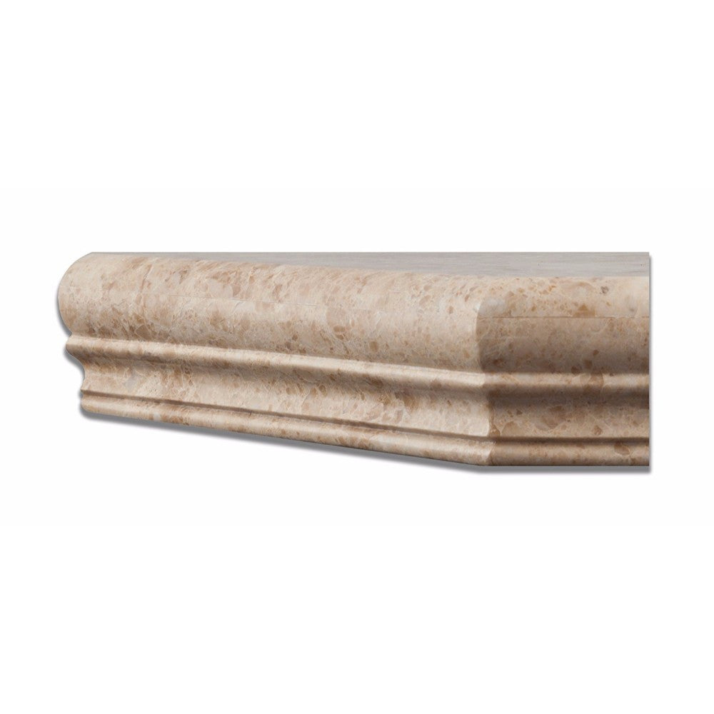Cappuccino Marble Shower Corner Shelf - Polished