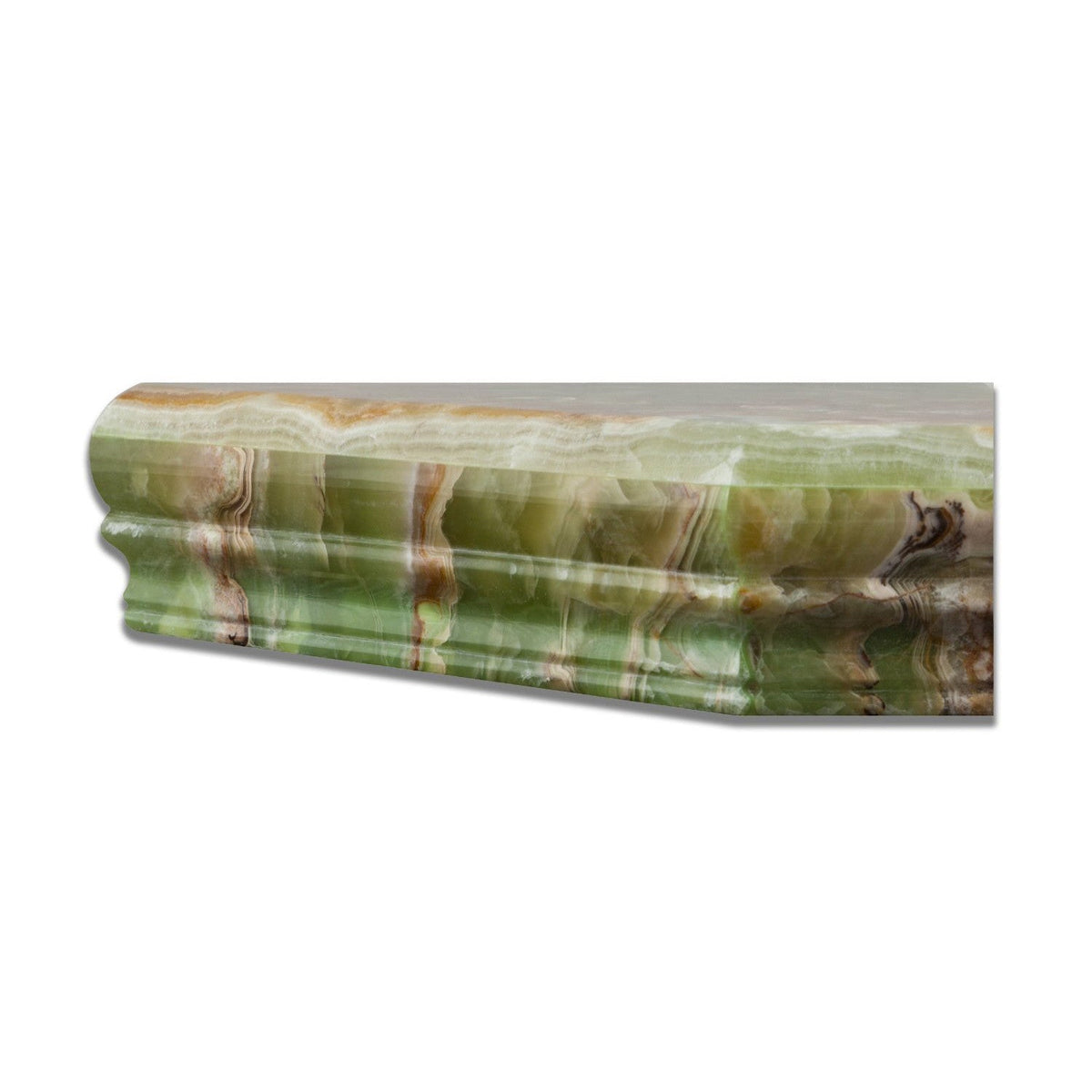 Green Onyx Shower Corner Shelf - Polished