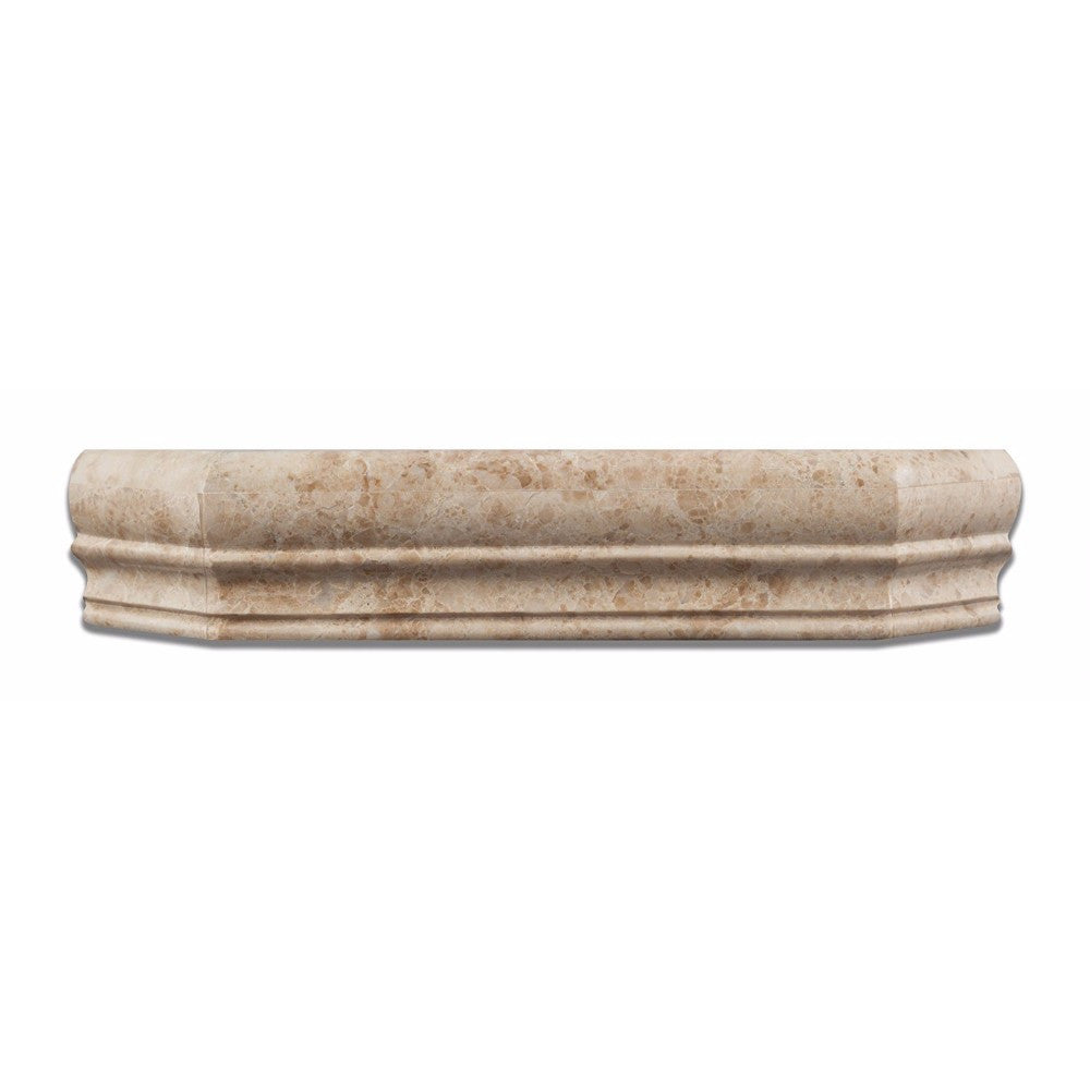 Cappuccino Marble Shower Corner Shelf - Polished