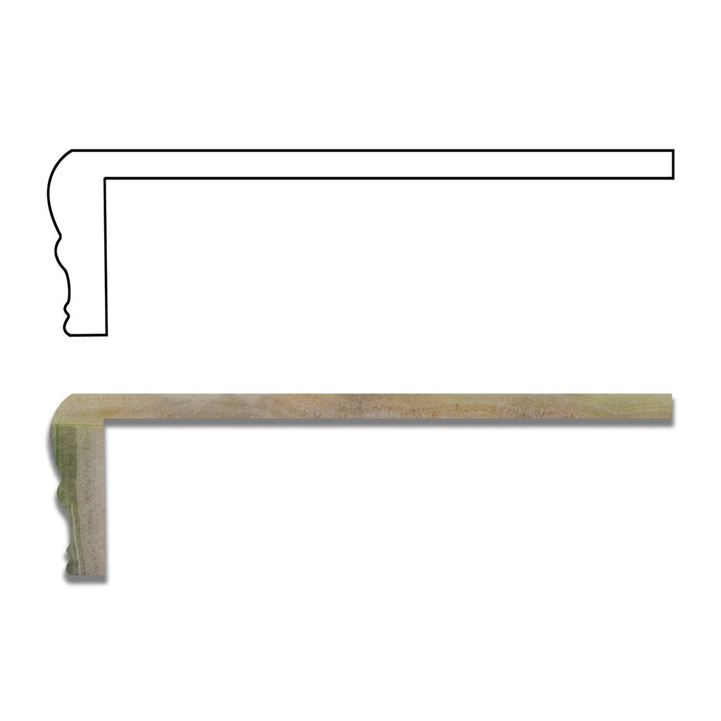 Green Onyx Shower Corner Shelf - Polished