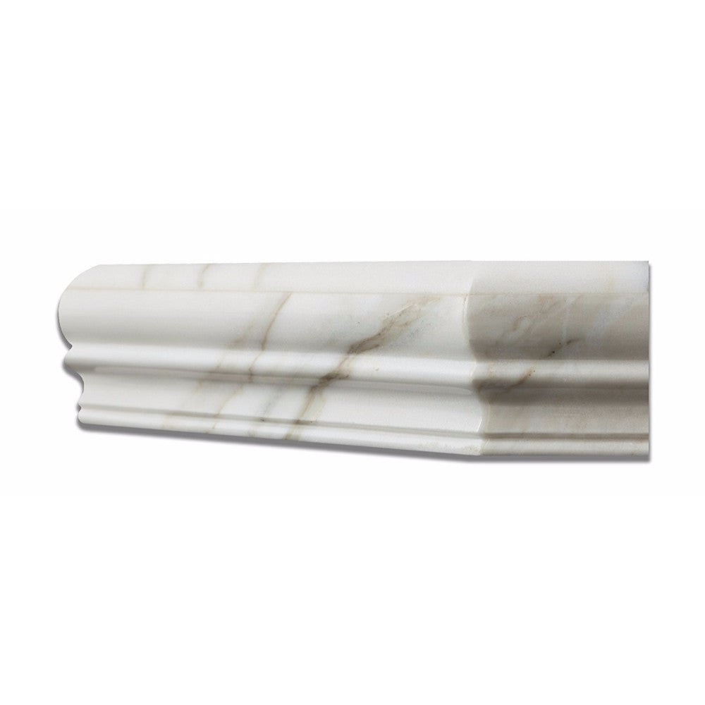 Calacatta Gold Marble Shower Corner Shelf - Polished
