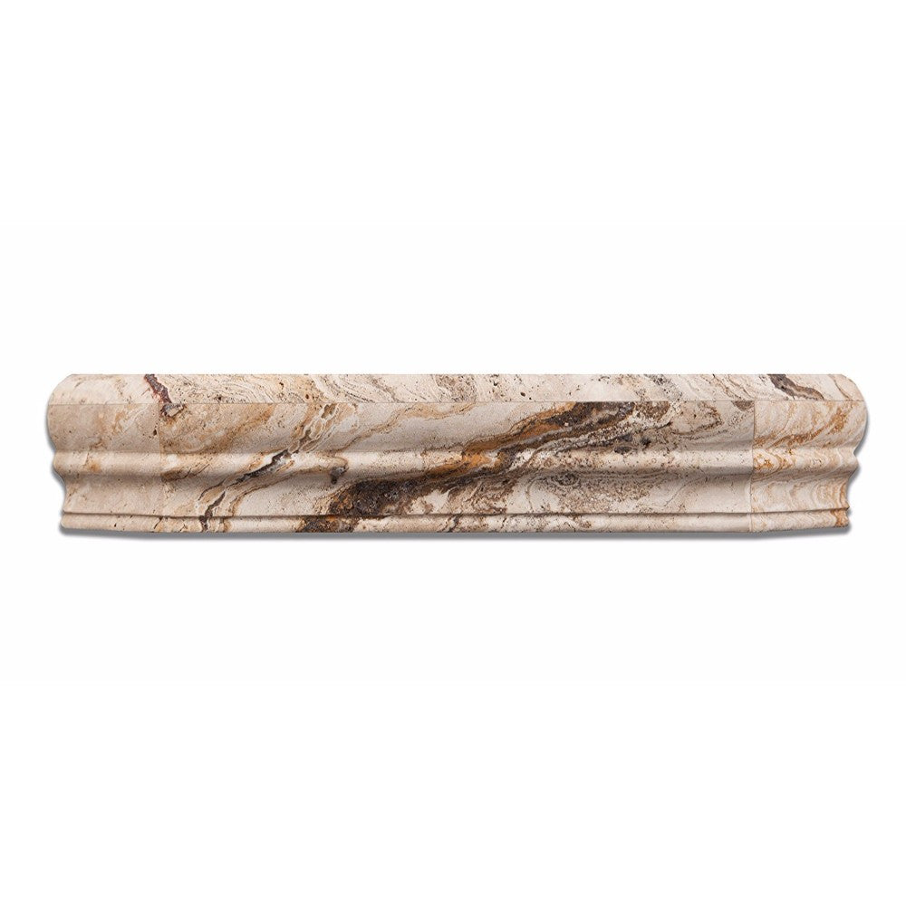 Valencia Travertine Shower Corner Shelf - Honed