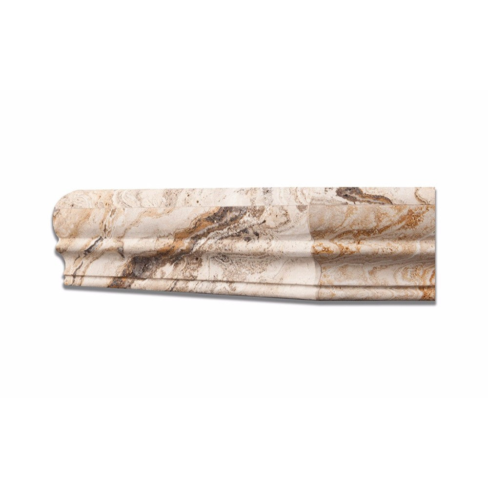 Valencia Travertine Shower Corner Shelf - Honed