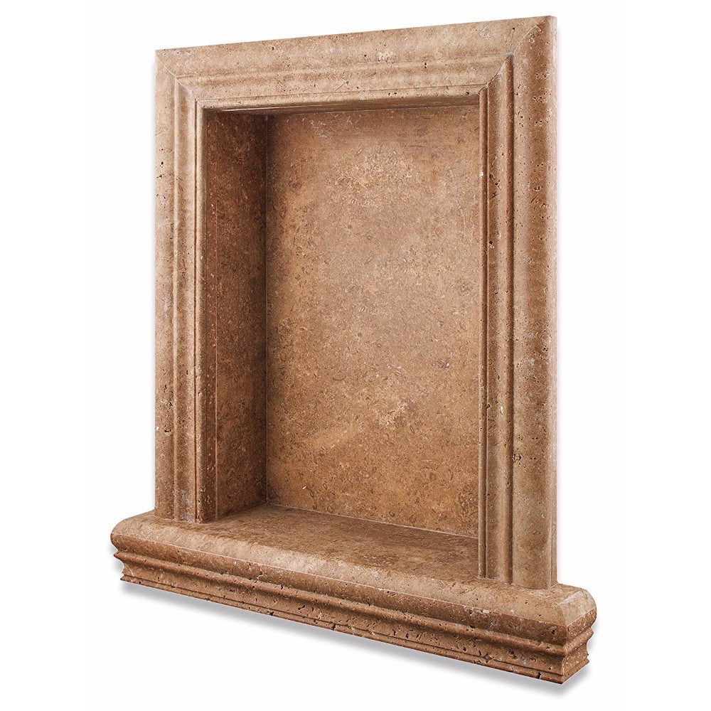 Noce Travertine Shower Niche Honed - Large