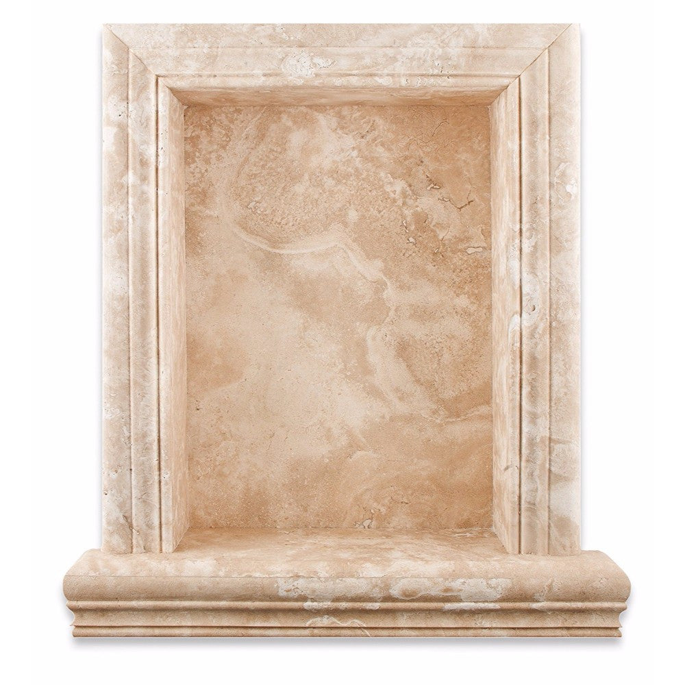 Durango Travertine Shower Niche Honed - Large