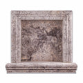 Silver Travertine Shower Niche Honed - Small