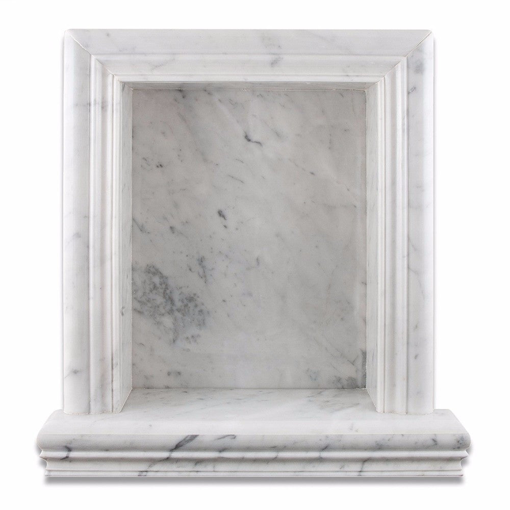 Bianco Carrara Marble Shower Niche Polished - Large