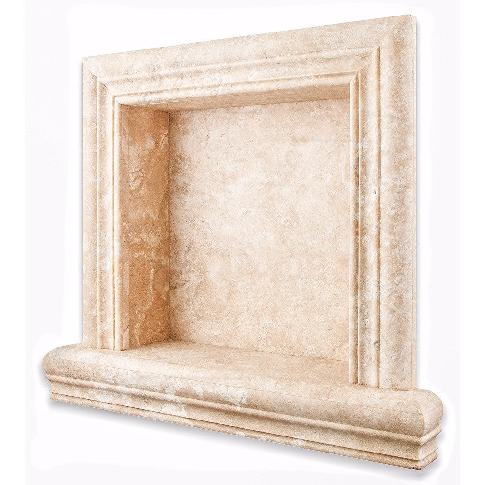 Durango Travertine Shower Niche Honed - Small