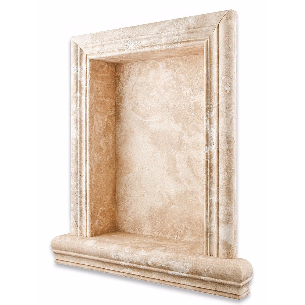 Durango Travertine Shower Niche Honed - Large