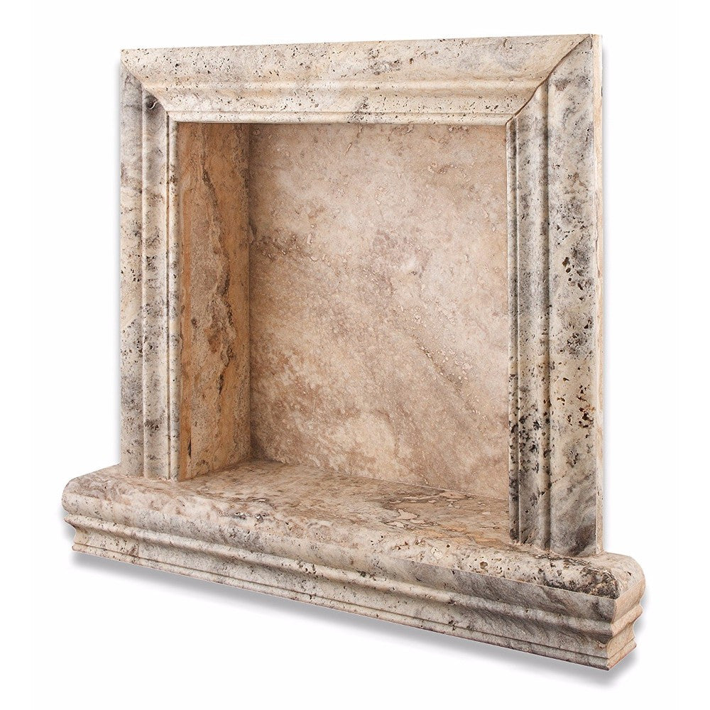Philadelphia Travertine Shower Niche Honed - Small