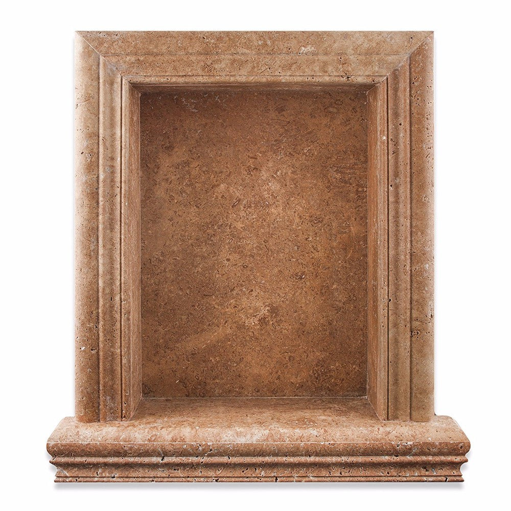 Noce Travertine Shower Niche Honed - Large