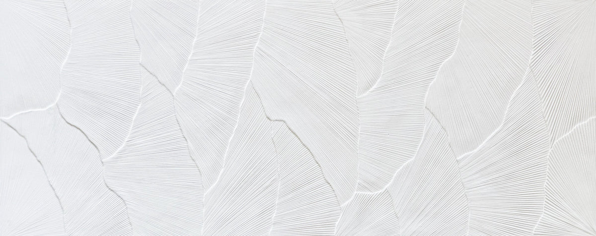 Art Glow White Ceramic Tile