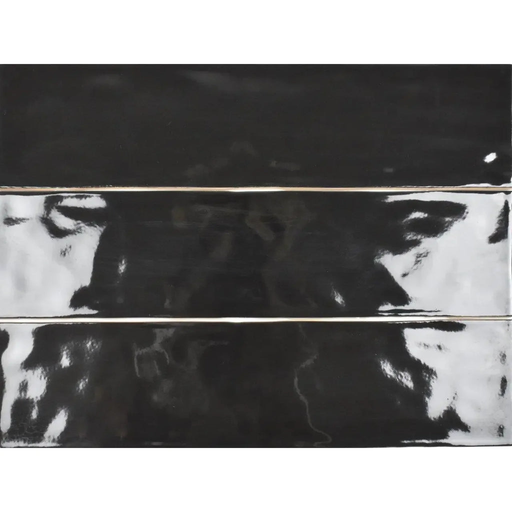 Artesano Black Ceramic Wall Tile
