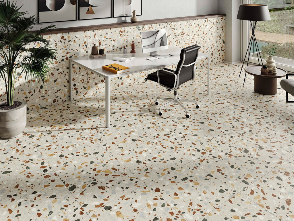 Cape Beige Porcelain Tile – room scene