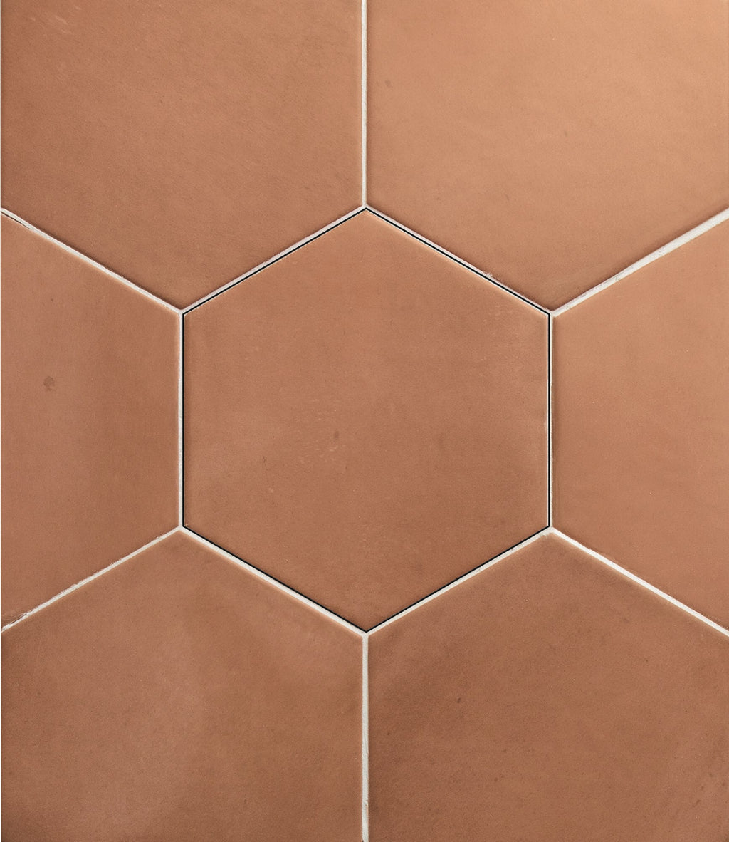 Clay Brick Porcelain Tile – hexagon