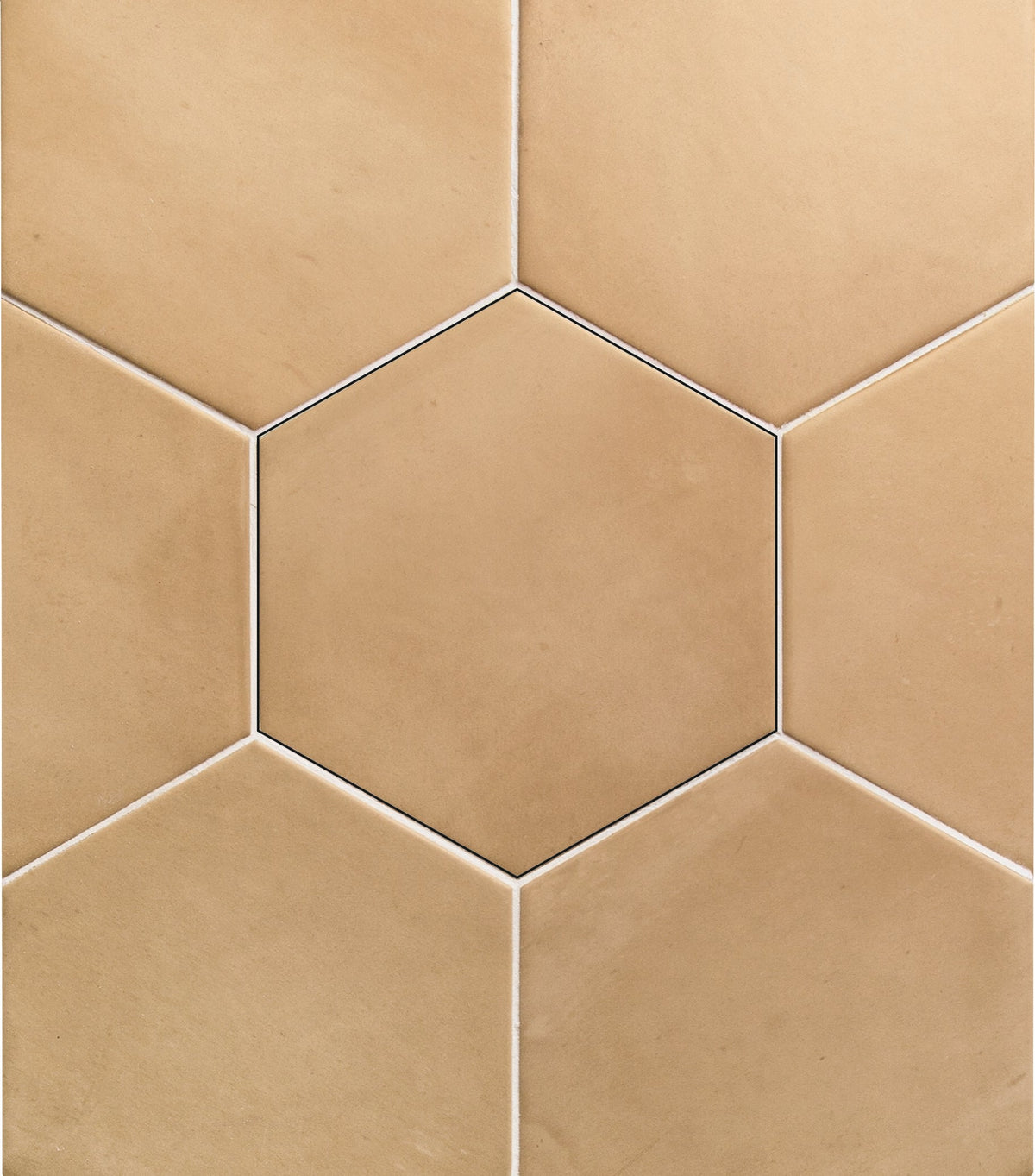 Clay Sand Porcelain Tile – hexagon