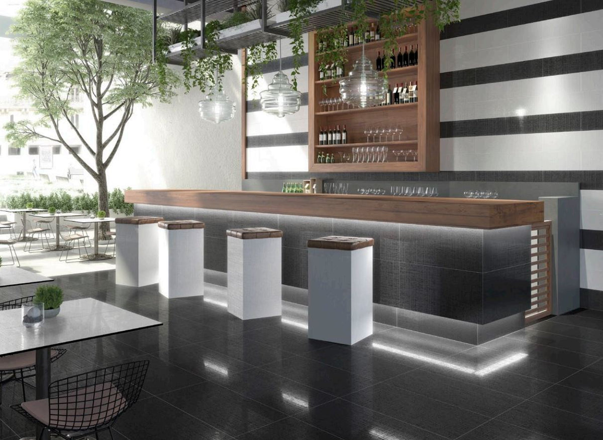 Electra Lux Super White Porcelain Tile – room scene