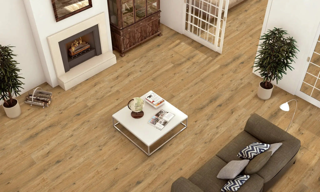 Everglade Forest Porcelain Tile – room scene