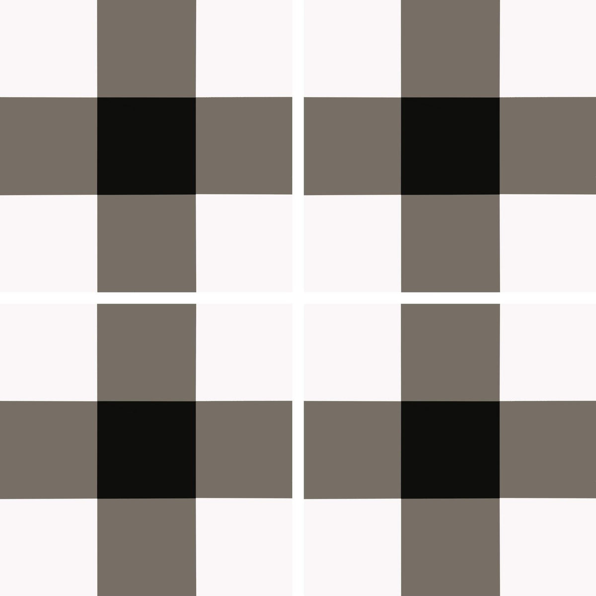 Studio Plaid Porcelain Tile – single tile