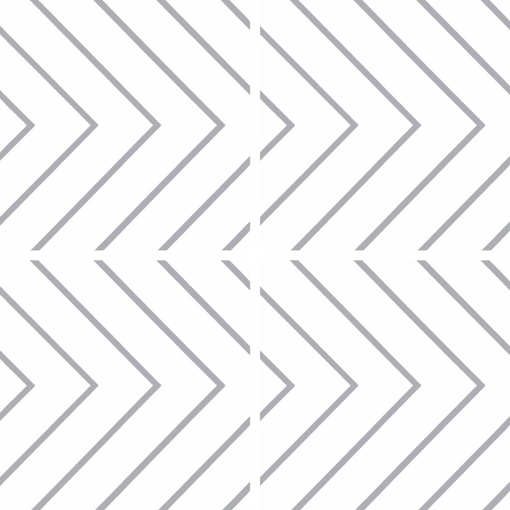 Studio White with Grey Lines Porcelain Tile – single tile
