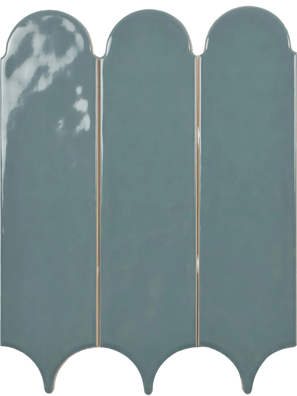 Feathers Sea Grass Ceramic Wall Tile