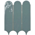 Feathers Sea Grass Ceramic Wall Tile