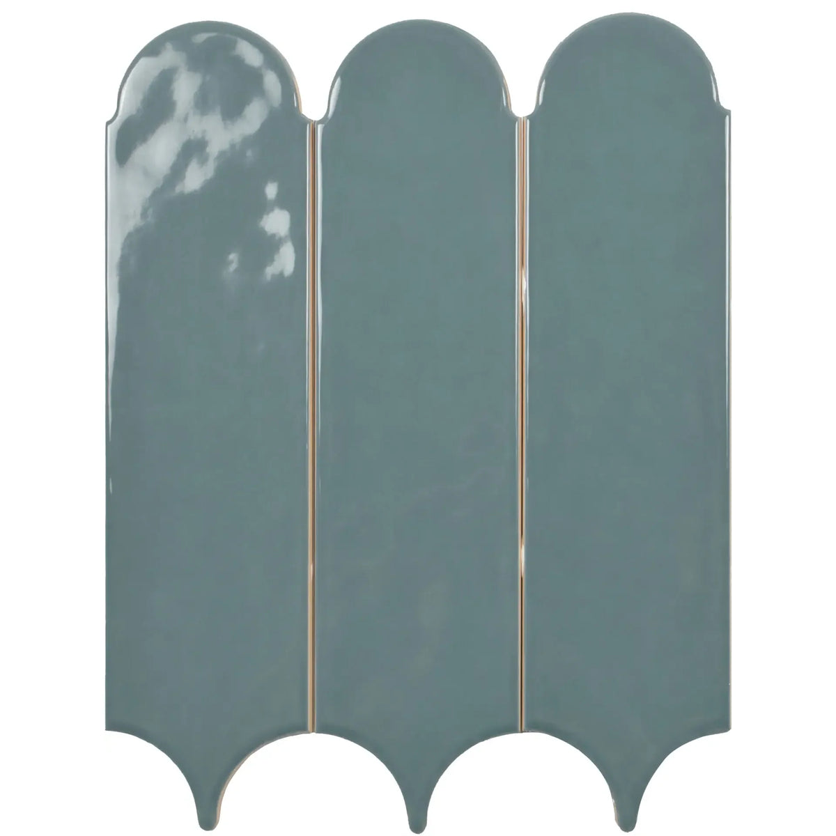 Feathers Sea Grass Ceramic Wall Tile