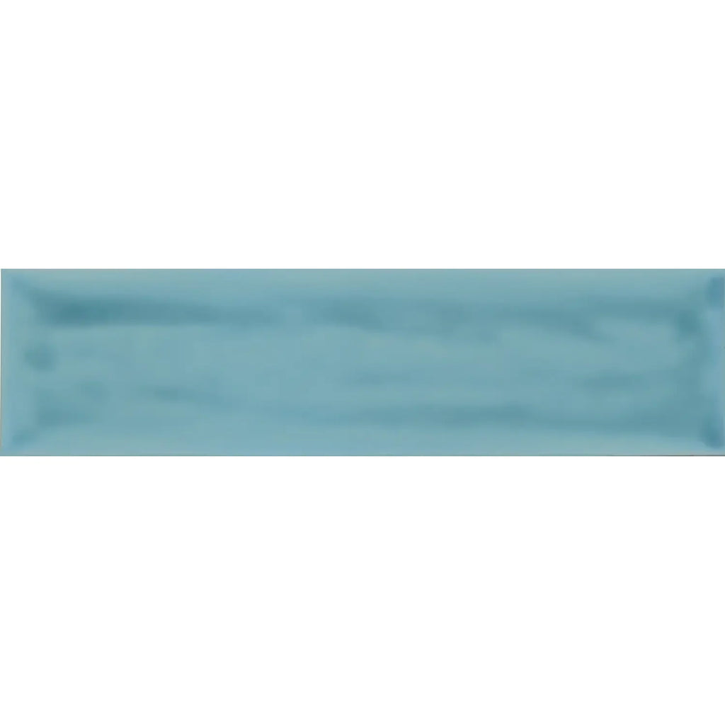 Flow Atoll Blue Ceramic Wall Tile