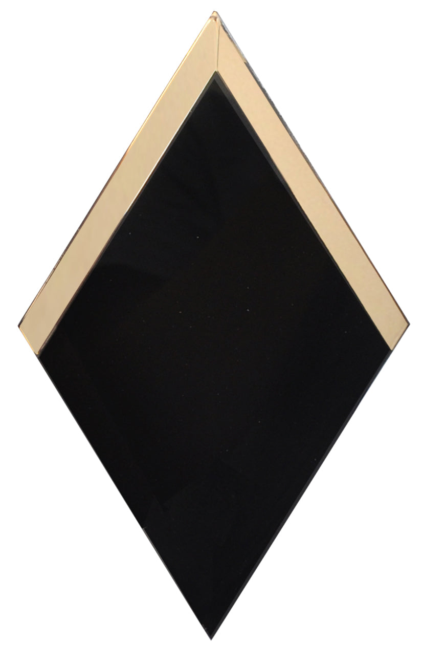Gatsby Black Diamond Glass Tile