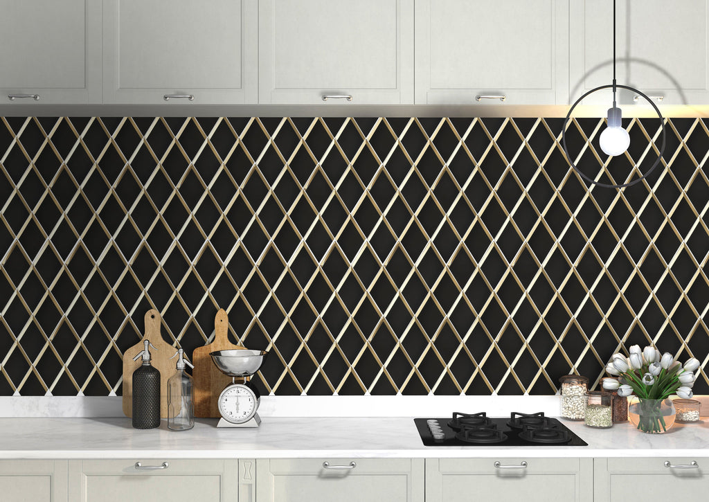 Gatsby diamond glass tile collection