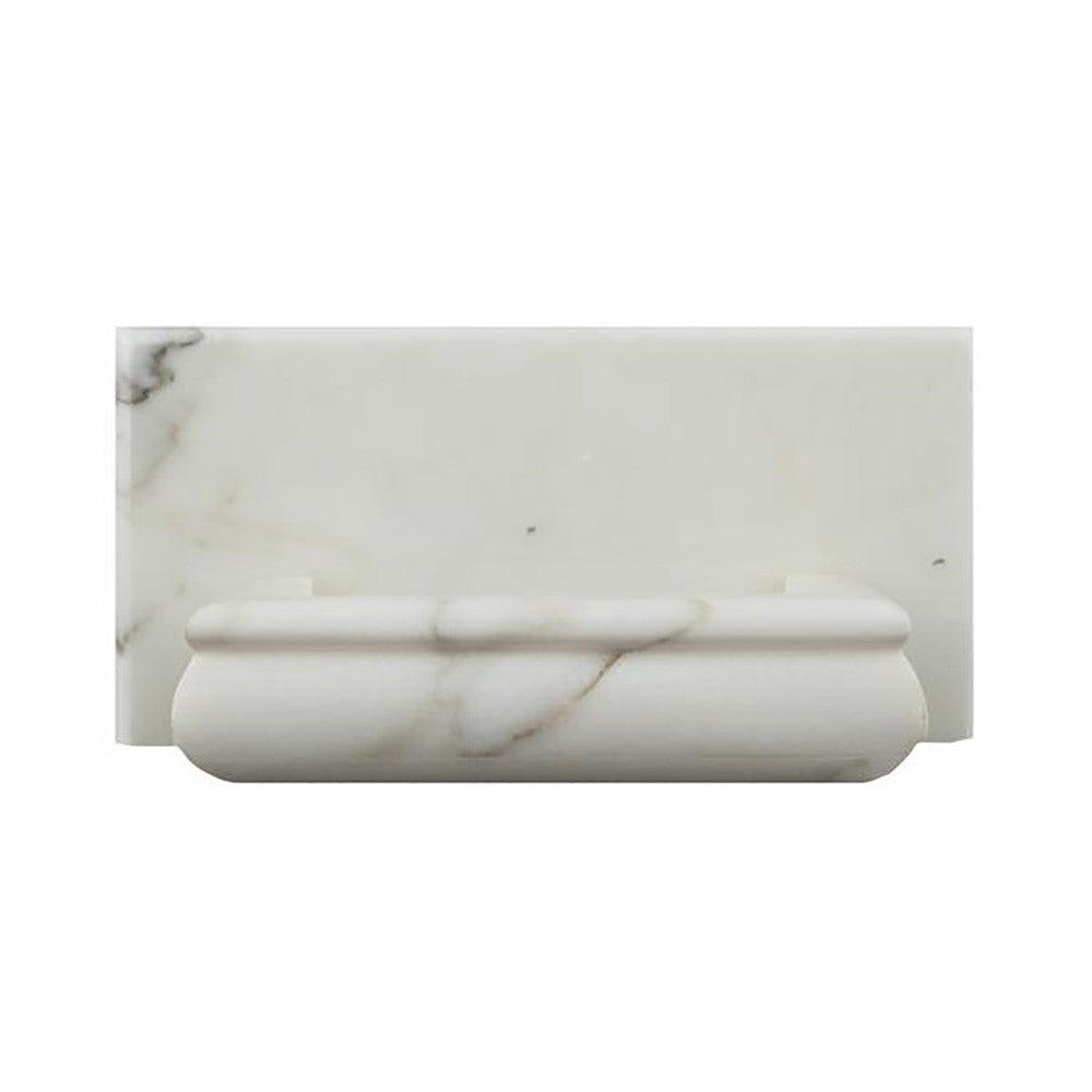 Calacatta Gold Marble Soap Holder - Polished