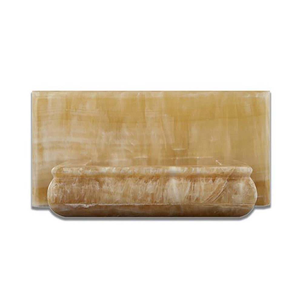Honey Onyx Soap Holder - Polished
