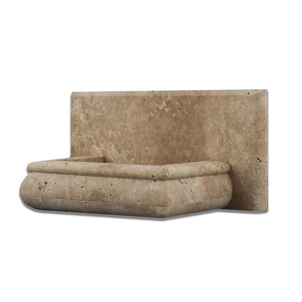 Durango Travertine Soap Holder - Honed