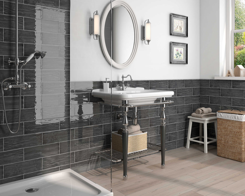 Madrid Marengo Ceramic Tile – room scene