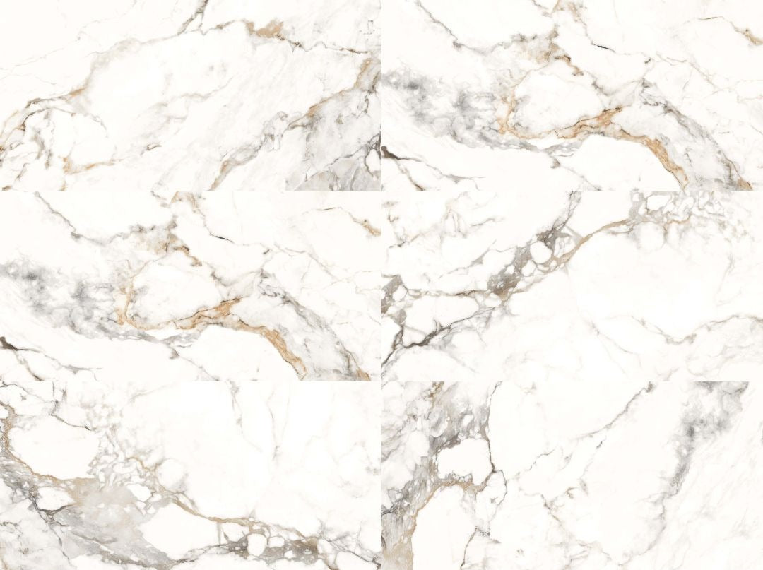 Loreal White Porcelain Tile – tile variation